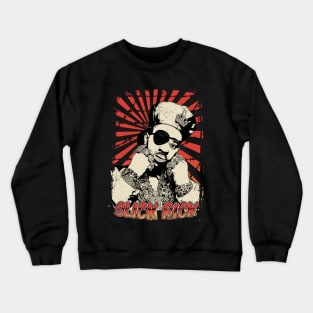 Slick Rick 80s Retro Vintage Aesthetic Crewneck Sweatshirt